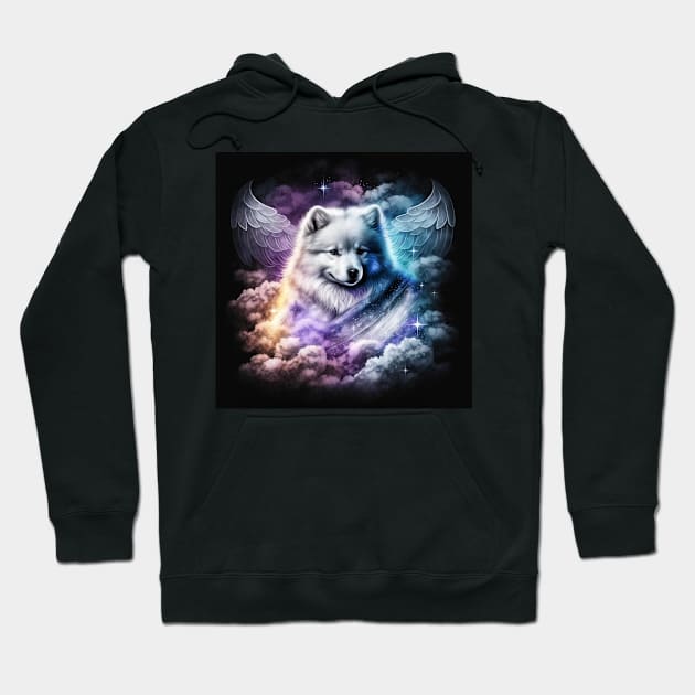 Blessed Samoyed Hoodie by Enchanted Reverie